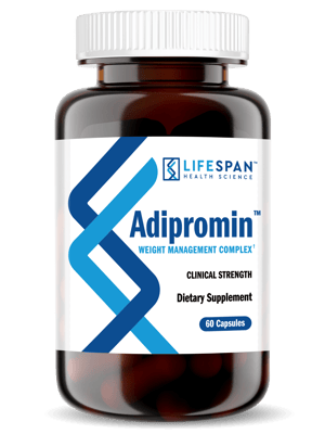 Adipromin bottle mockup (whitecap)